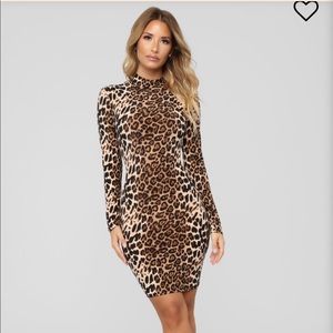 Fierce Look leopard dress